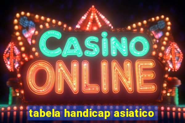 tabela handicap asiatico